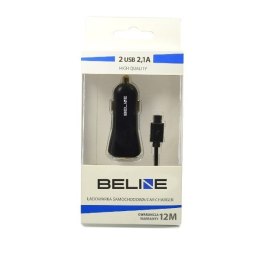 Ładowarka BELINE 2x USB 2.0 Czarny Beli0005