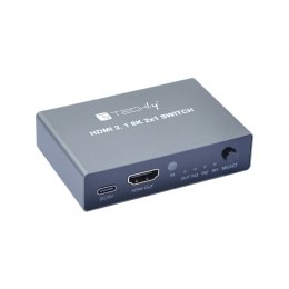 Przełącznik/Rozdzielacz Video TECHLY IDATA HDMI-2138KT