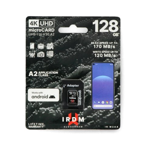Karta pamięci GOODRAM 128 GB Adapter
