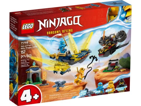 LEGO® 71798 Ninjago - Nya i Arin - bitwa na grzbiecie małego smoka