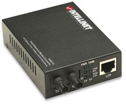 Intellinet Media konwerter 10/100Base-TX RJ45 / 100Base-FX (MM ST) 2km 1310nm