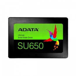 Dysk SSD A-DATA Ultimate SU650 1TB Ultimate (2.5″ /1 TB /SATA III (6 Gb/s) /520MB/s /450MB/s)