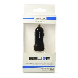 Ładowarka BELINE 2x USB 2.0 Czarny Beline0006