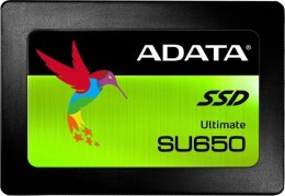 Dysk SSD A-DATA ASU650SS-512GT-R Ultimate (2.5″ /512 GB /SATA III (6 Gb/s) /520MB/s /450MB/s)