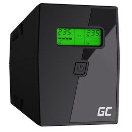 Zasilacz awaryjny GREEN CELL UPS01LCD 600VA