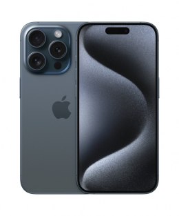 Smartphone APPLE iPhone 15 Pro 256 GB Błękitny Tytan MTV63PX/A