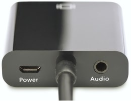 Adapter DIGITUS HDMI + audio 3.5 mm - VGA VGA - audio 3.5 mm + HDMI DA-70461