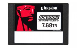 Dysk SSD KINGSTON SEDC600M/7680G (2.5″ /7.68 TB /SATA III /560MB/s /530MB/s)