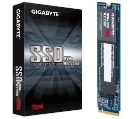Dysk SSD GIGABYTE GP-GSM2NE3256GNTD (M.2 2280″ /256 GB /PCIe NVMe 3.0 x4 /1700MB/s /1100MB/s)