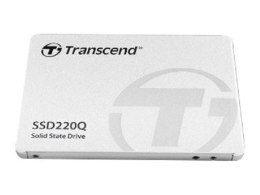 Dysk SSD TRANSCEND SSD220Q 1 TB SSD220Q (2.5″ /1 TB /SATA III (6 Gb/s) /550MB/s /500MB/s)