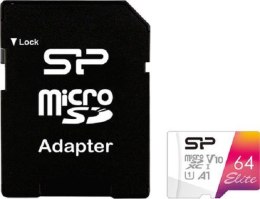 Karta pamięci SILICON POWER 64 GB Adapter