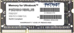 Pamięć PATRIOT (SODIMM\DDR3\8 GB\1600MHz\1.35V\11 CL\Single)