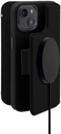 Decoded Detachable Wallet - skórzana obudowa ochronna do iPhone 14 Plus kompatybilna z MagSafe (black)