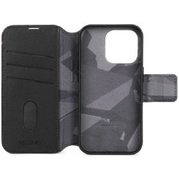 Decoded Detachable Wallet - skórzana obudowa ochronna do iPhone 15 Pro kompatybilna z MagSafe (black)