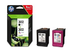 Tusz HP HP 302 Czarny i Kolor X4D37AE