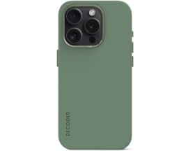 Decoded - silikonowa obudowa ochronna do iPhone 15 Pro kompatybilna z MagSafe (sage leaf green)