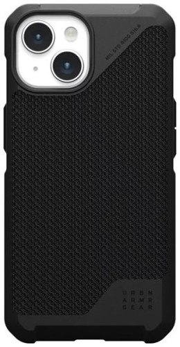 UAG Metropolis LT Magsafe - obudowa ochronna do iPhone 15 kompatybilna z MagSafe (kevlar black)