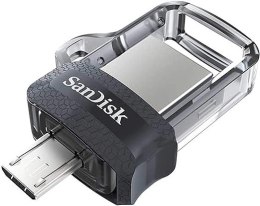 Pendrive (Pamięć USB) SANDISK (128 GB \USB 3.0 \Srebrno-szary )