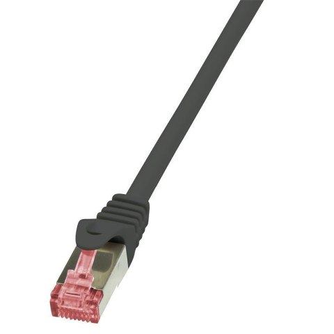 LOGILINK S/FTP Cat.6 7.5 m Czarny 7.5 Patchcord