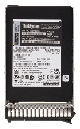 Dysk twardy LENOVO ThinkSystem 480 GB 2.5