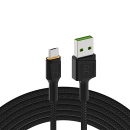 Kabel USB GREEN CELL microUSB