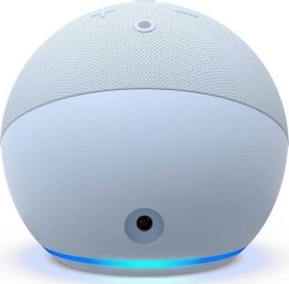 Echo Dot 5 z zegarem Niebieski