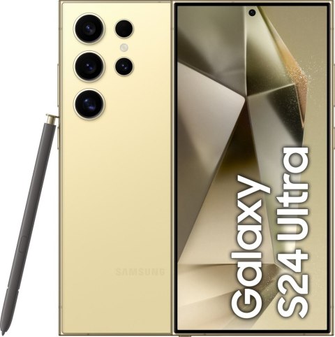 Smartphone SAMSUNG Galaxy S24 Ultra 12/512 GB Żółty 512 GB Żółty SM-S928BZY