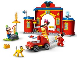 Disney - Remiza i wóz strażacki Myszki Miki i przyjaciół