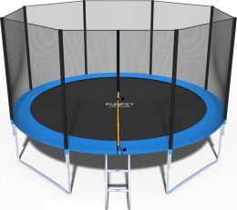 Funfit Trampolina ogrodowa z siatką zewnętrzną 13FT 404 cm