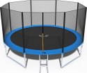 Funfit Trampolina ogrodowa z siatką zewnętrzną 14FT 435 cm