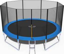 Funfit Trampolina ogrodowa z siatką zewnętrzną 14FT 435 cm