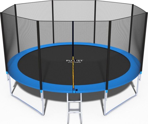 Funfit Trampolina ogrodowa z siatką zewnętrzną 14FT 435 cm