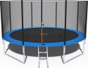 Funfit Trampolina ogrodowa z siatką zewnętrzną 14FT 435 cm