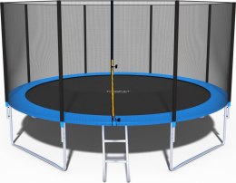 Funfit Trampolina ogrodowa z siatką zewnętrzną 14FT 435 cm