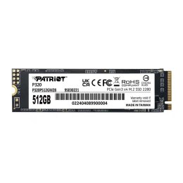 Dysk SSD PATRIOT P320P512GM28 Viper (M.2″ /512 GB /PCIe NVMe x4 /3000MB/s /2200MB/s)