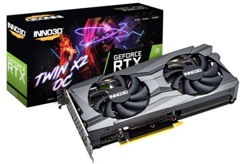 Karta graficzna INNO3D GeForce RTX 3060 TWIN X2 OC 12 GB GDDR6 N30602-12D6X-11902120H