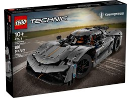 LEGO Technic Szary hipersamochód Koenigsegg Jesko Absolut 42173