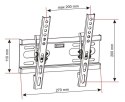 Uchwyt do TV ART AR-46 (nośność 35kg \14 - 42 cali)