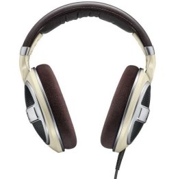 Słuchawki Na uszy SENNHEISER HD 599 (3m /6.3 mm (pozłacany) wtyk/Kremowy)