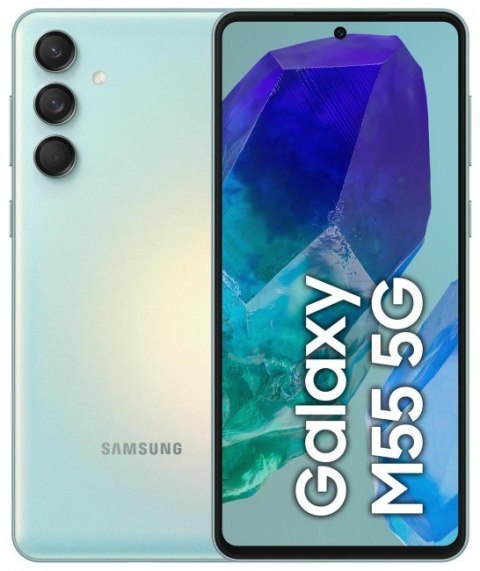 Smartphone SAMSUNG Galaxy M55 5G 8/128 GB Zielony 128 GB Zielony SM-M556ELGAEUE