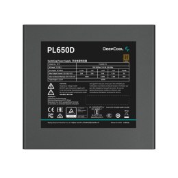 Zasilacz PC DEEPCOOL 650W R-PL650D-FC0B-EU