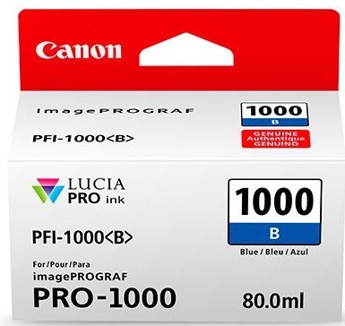 Wkład CANON PFI-1000 Blue 0555C001