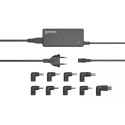 180962 Zasilacz sieciowy MANHATTAN 65W 9 wymiennych końcówek 20 (maksymalne)V