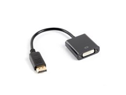 Adapter LANBERG AD-0007-BK Czarny Displayport - DVI AD-0007-BK