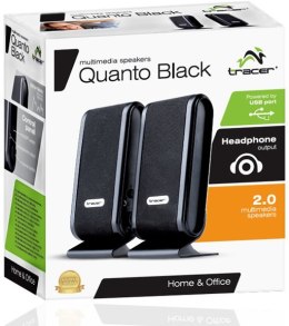 Głośniki TRACER Quanto Black USB TRAGLO43293