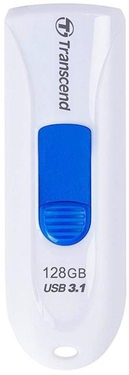 Pendrive (Pamięć USB) TRANSCEND (128 GB /Biało-niebieski )