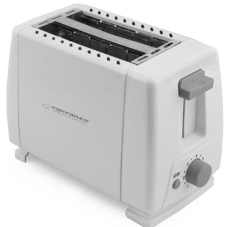 Toster ESPERANZA 600W Biały EKT001