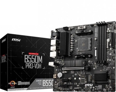 Płyta główna MSI B550M PRO-VDH Socket AM4 MICRO ATX