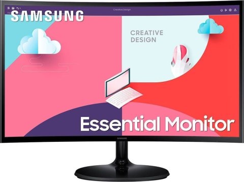 Monitor SAMSUNG LS27C360EAUXEN (27" /VA /75Hz /1920 x 1080 /Czarny)