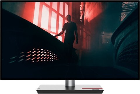 Monitor LENOVO 63A1GAT1EU (27" /IPS /60Hz /2560 x 1440 /Czarno-stalowy)